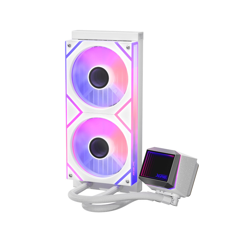 ADATA XPG LEVANTE II 240 ARGB Liquid CPU Cooler - White
