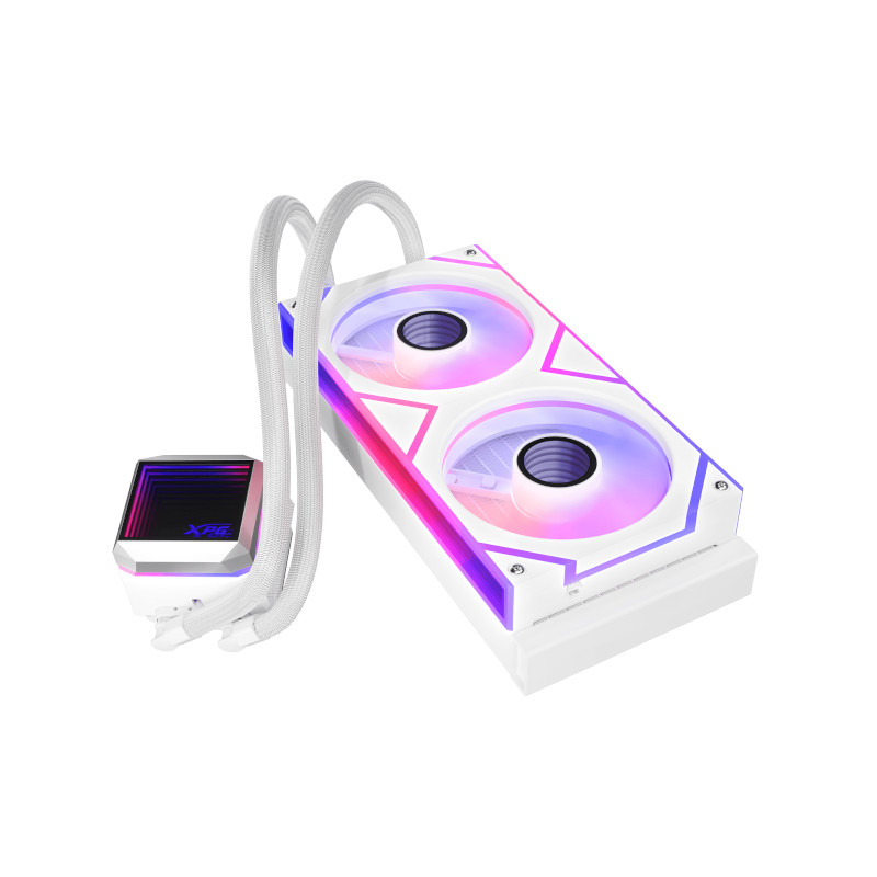 ADATA XPG LEVANTE II 240 ARGB Liquid CPU Cooler - White
