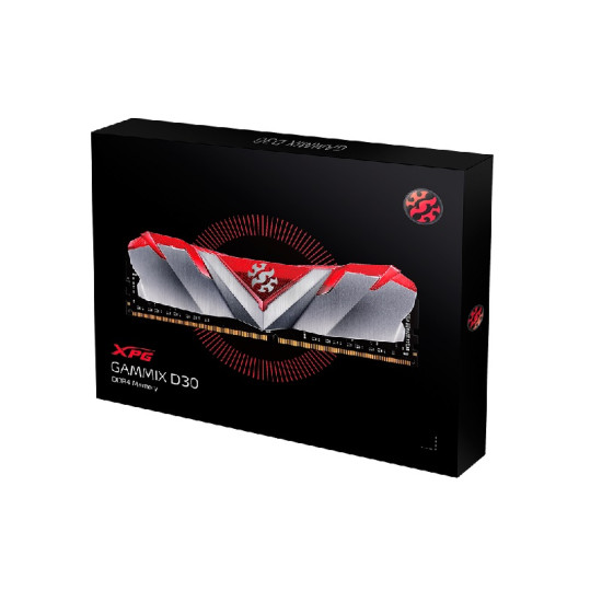 Adata XPG Gammix D30 8GB (8GBX1) DDR4 3000MHz Red Memory