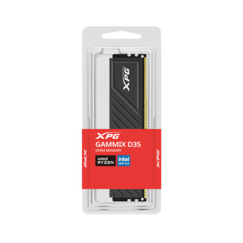 Adata XPG Gammix D35 8GB (8GBX1) DDR4 3200MHz RAM- Black