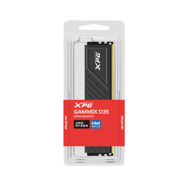 Adata XPG Gammix D35 8GB (8GBX1) DDR4 3200MHz RAM- Black