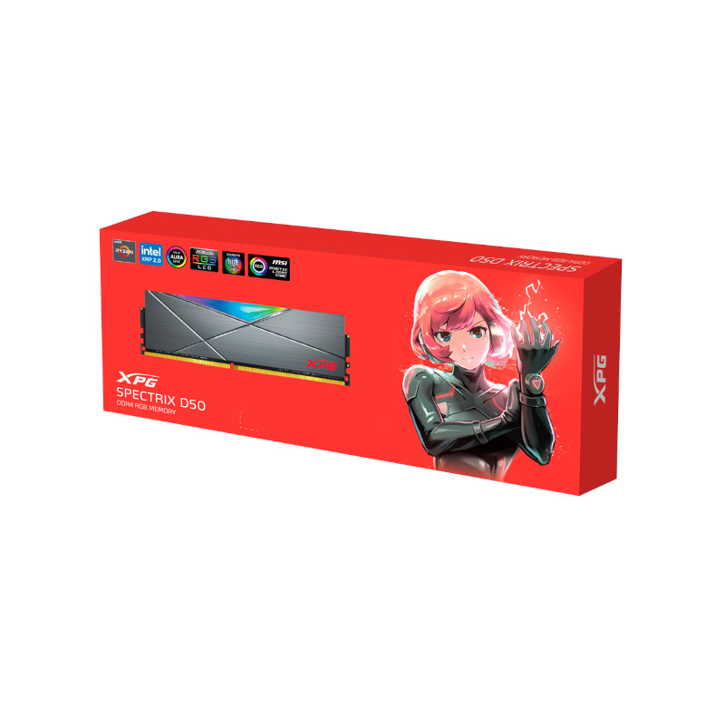 Adata XPG Spectrix D50 8GB (8GBX1) DDR4 3200MHz RGB RAM