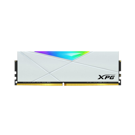 Adata XPG Spectrix D50 32GB (32GBX1) DDR4 3600MHz RGB Memory - White