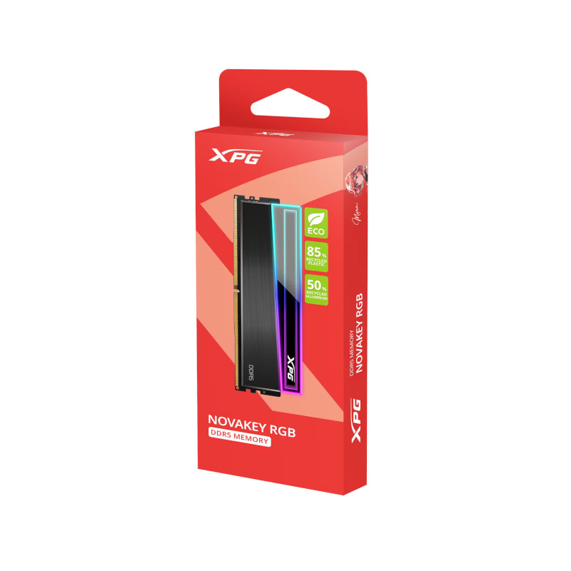 Adata XPG NOVAKEY RGB 16GB (16GBX1) DDR5 CL46 5600MHz RAM Adata XPG NOVAKEY RGB 16GB (16GBX1) DDR5 CL46 5600MHz RAM
