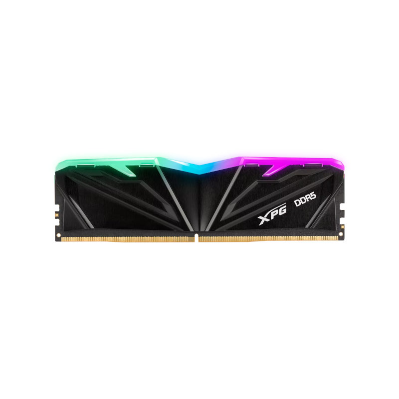 Adata XPG AMRAX RGB 16GB (16GBX1) DDR5 5600MHz CL46 RAM - Black