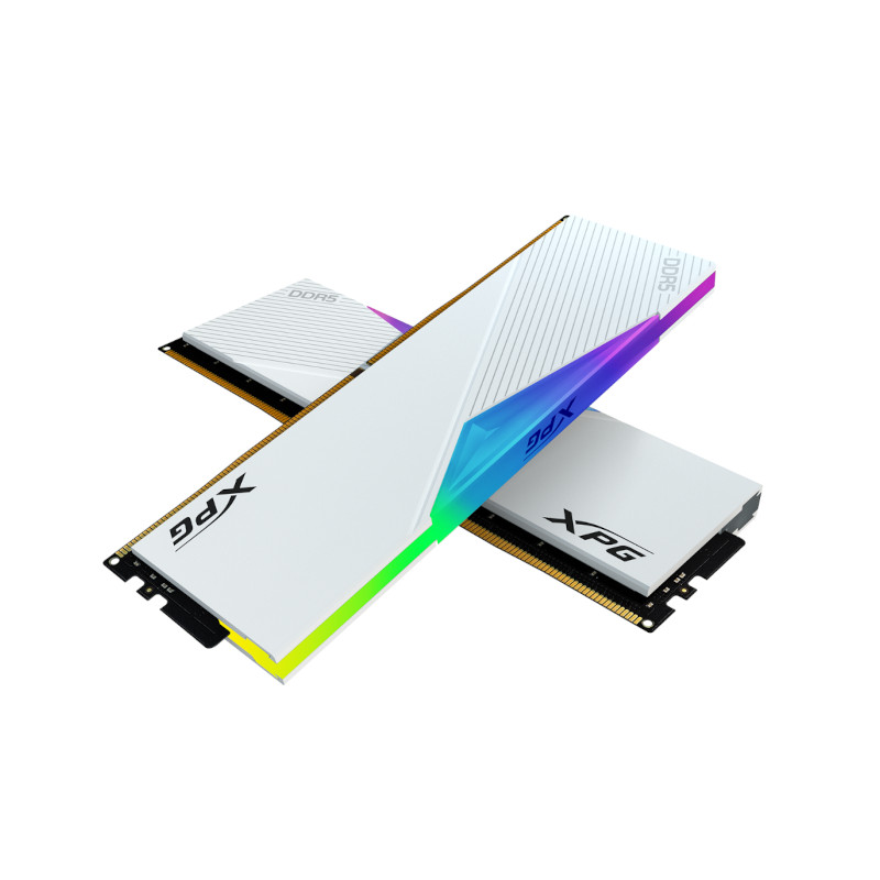 Adata XPG Lancer RGB 32GB (16GBX2) DDR5 6000MHz RAM- White