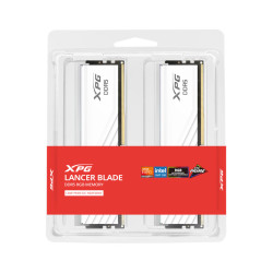 Adata XPG Lancer Blade RGB 64GB (32GBX2) DDR5 6000MHz RAM - White