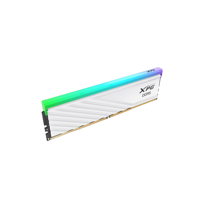 Adata XPG Lancer Blade RGB 32GB (32GBX1) DDR5 6000MHz RAM - White Adata XPG Lancer Blade RGB 32GB (32GBX1) DDR5 6000MHz RAM - White