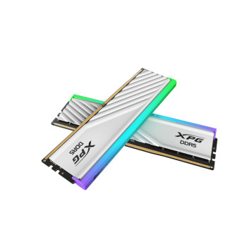 Adata XPG Lancer Blade RGB 32GB (16GBX2) DDR5 6000MHz CL34 RAM - White