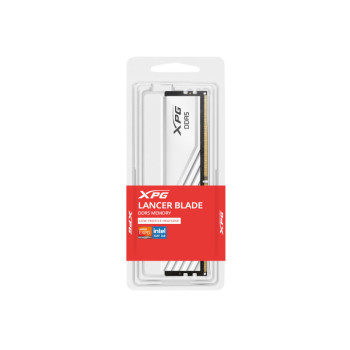 Adata XPG Lancer Blade 16GB (16GBX1) DDR5 6000MHz RAM- White