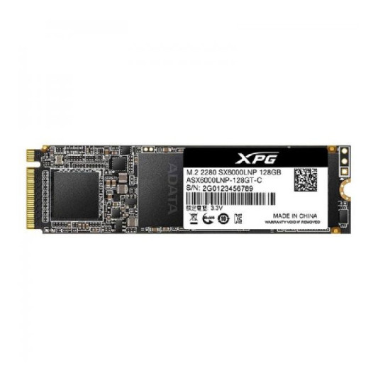 Adata XPG SX6000 Lite PCIe Gen3x4 M.2 2280 128GB SSD