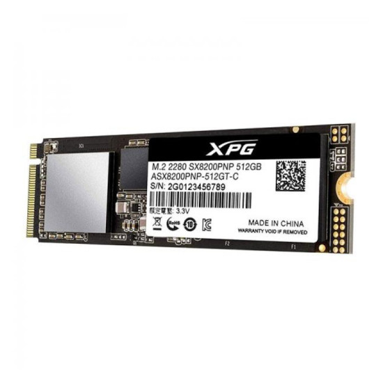 Adata XPG SX8200 Pro PCIe Gen3x4 M.2 2280 512GB SSD