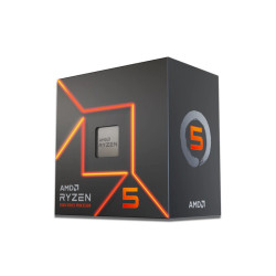 AMD Ryzen 5 7500F Processor (6 Cores, 12 Threads, Max. Boost Clock Up To 5GHz, AM5 Socket and 38MB Cache)