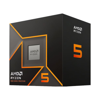 AMD Ryzen 5 9600 Processor with Radeon Graphics (6 Cores, 12 Threads, Max. Boost Clock Up To 5.2GHz, AM5 Socket and 38MB Cache)