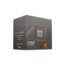 AMD Ryzen 5 8500G Processor with Radeon 740M Graphics (6 Cores, 12 Threads, Max. Boost Clock Up To 5.0GHz, AM5 Socket and 22MB Cache)