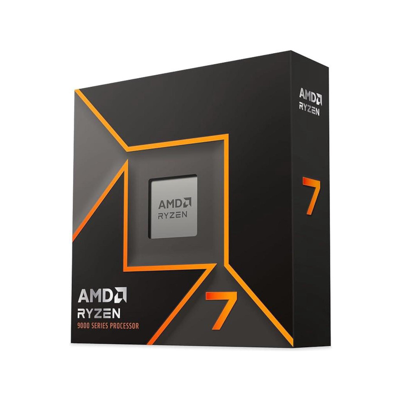 AMD Ryzen 7 9700X Processor with Radeon Graphics (8 Cores, 16 Threads, Max. Boost Clock Up To 5.5GHz, AM5 Socket and 40MB Cache)