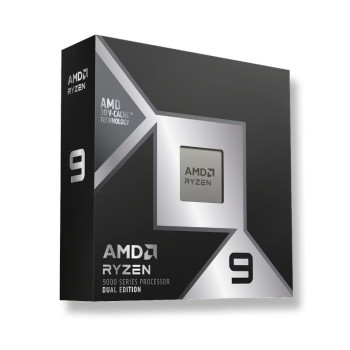 AMD Ryzen 9 9950X3D2 Dual Edition Desktop Processor with Radeon Graphics (16 Cores, 32 Threads, Max. Boost Clock Up To 5.6GHz, AM5 Socket and 208MB Cache)
