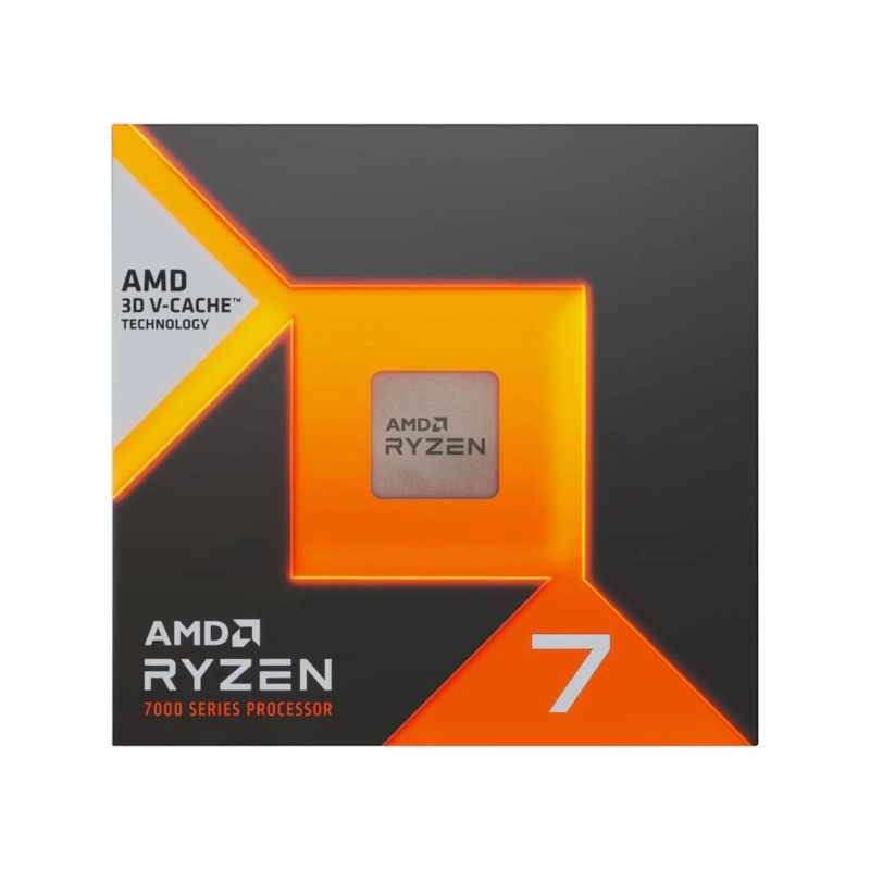 AMD Ryzen 7 7700X3D Processor with Radeon Graphics (8 Cores, 16 Threads, Max. Boost Clock Up To 4.5 GHz, AM5 Socket and 104MB Cache)