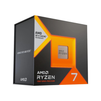 AMD Ryzen 7 7700X3D Processor with Radeon Graphics (8 Cores, 16 Threads, Max. Boost Clock Up To 4.5 GHz, AM5 Socket and 104MB Cache)
