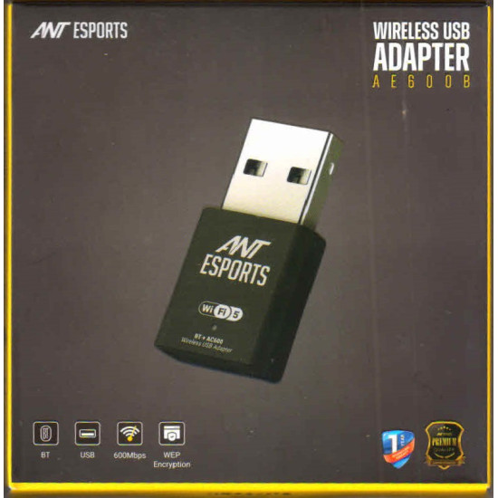 Ant Esports AE600B Wireless USB Adapter