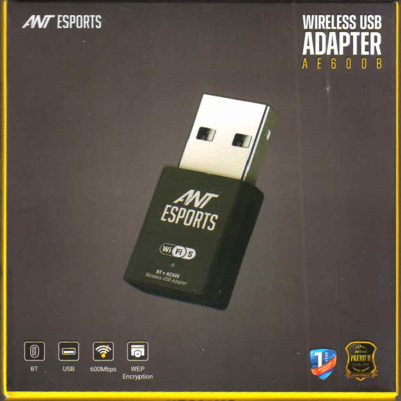 Ant Esports AE600B Wireless USB Adapter