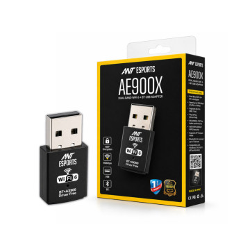Ant Esports AE900X Wi-Fi and Bluetooth Dongle