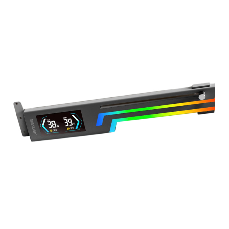Ant Esports GCB200 Digital ARGB GPU Support Bracket – Black