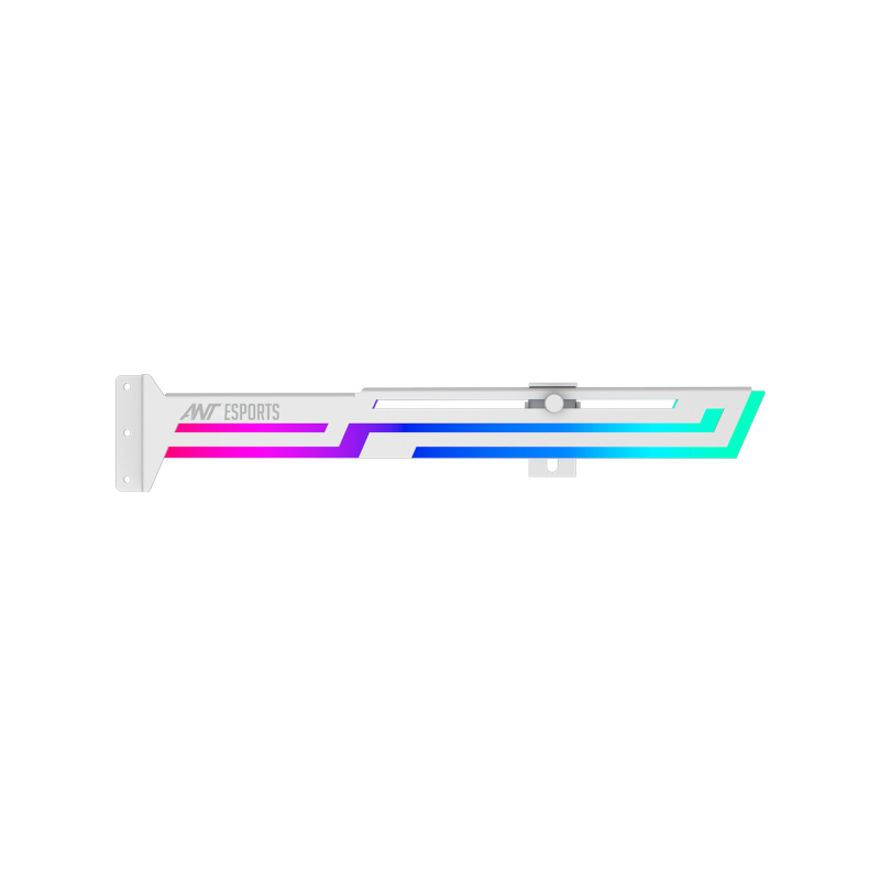 Ant Esports GCB90 ARGB Graphics Card Holder – White