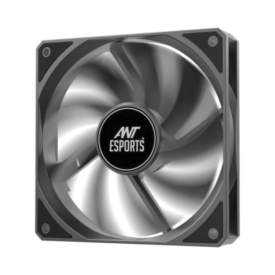 Ant Esports Darkflow 120mm Case Fan (3-pack) - Black Ant Esports Darkflow 120mm Case Fan (3-pack) - Black