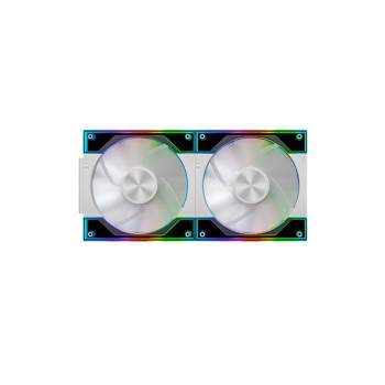 Ant Esports Quartzflow 120mm 3 in 1 ARGB Case Fan Kit – White