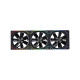 Ant Esports Shiftflow 120mm 3 in 1 ARGB Case Fan Kit – Black