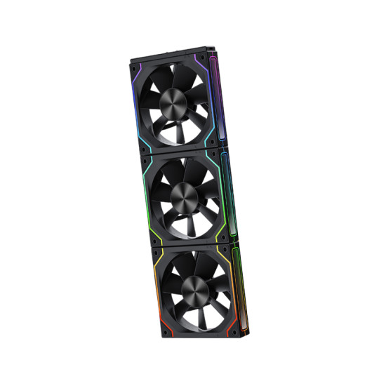 Ant Esports Shiftflow 120mm 3 in 1 ARGB Case Fan Kit – Black