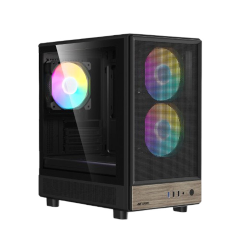 Ant Esports 300 Air Mini Mid-Tower Gaming Cabinet – Black