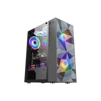 Ant Esports ICE-310MT (ATX) Mid Tower Gaming Cabinet - Black