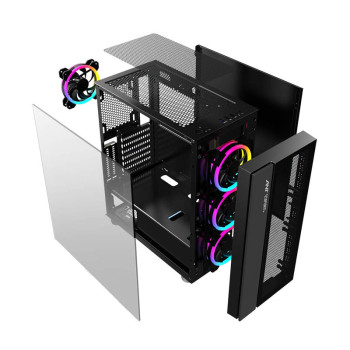 Ant Esports ICE-511MT Cabinet - Black