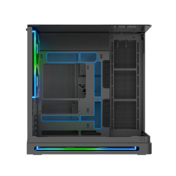 Ant Esports Crystal ARC Pro Gaming Cabinet - Black