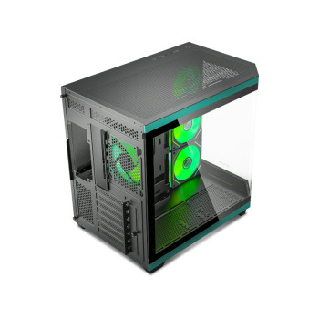 Ant Esports Crystal X11 ARGB (ATX) Mid Tower Gaming Cabinet - Green Ant Esports Crystal X11 ARGB (ATX) Mid Tower Gaming Cabinet - Green