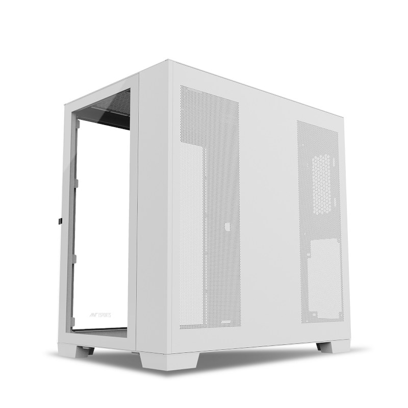 Ant Esports Crystal XL ARGB Cabinet - White