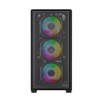 Ant Esports EVO 360 Lite Mid Tower Gaming Cabinet - Black