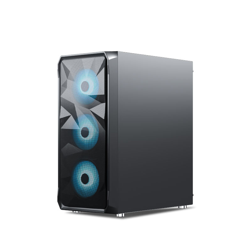 Ant Esports ICE-112 (ATX) Mid Tower Gaming Cabinet - Black