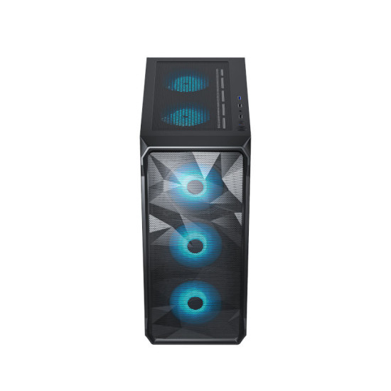 Ant Esports ICE-112 Mid Tower Gaming Cabinet - Black