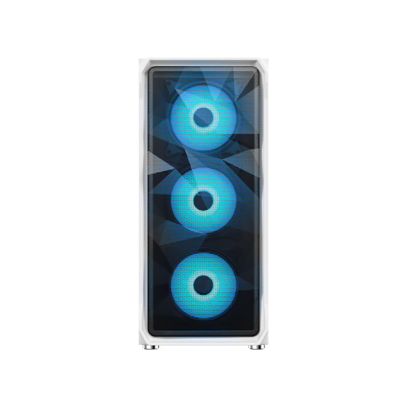 Ant Esports ICE-112 (ATX) Mid Tower Gaming Cabinet - White