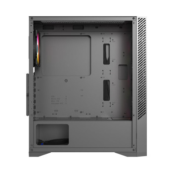 Ant Esports ICE 270G 6F Mid Tower Gaming Cabinet - Black