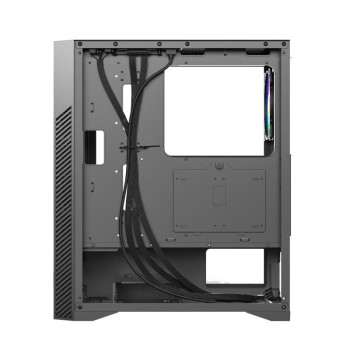 Ant Esports ICE 270G 6F Mid Tower Gaming Cabinet - Black