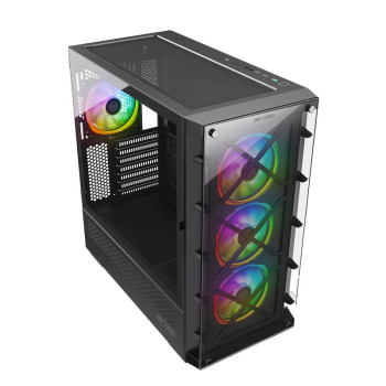 Ant Esports ICE-5000 ARGB Cabinet - Black