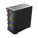 Ant Esports ICE-5000 ARGB (E-ATX) Mid Tower Gaming Cabinet - Black