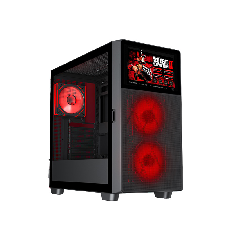 Ant Esports ICE Digital C3 Mid Tower Gaming Cabinet - Black