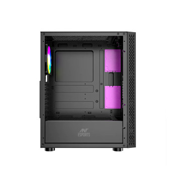 Ant Esports Infinity X (ATX) Mid Tower Gaming Cabinet - Black