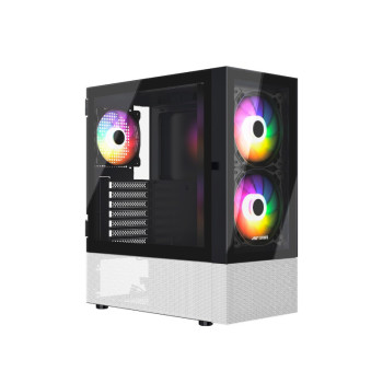 Ant Esports Pepper 5F Mid Tower Gaming Cabinet - Black