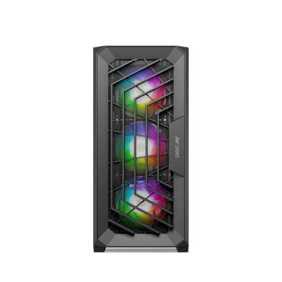Ant Esports SX5 Mid Tower Gaming Cabinet - Black